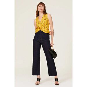 R-103. Thakoon Floral Twist Front Top US 4